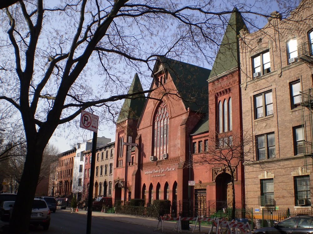 Institutional Church of God in Christ at 170 Adelphi Street, Fort Greene, Brooklyn